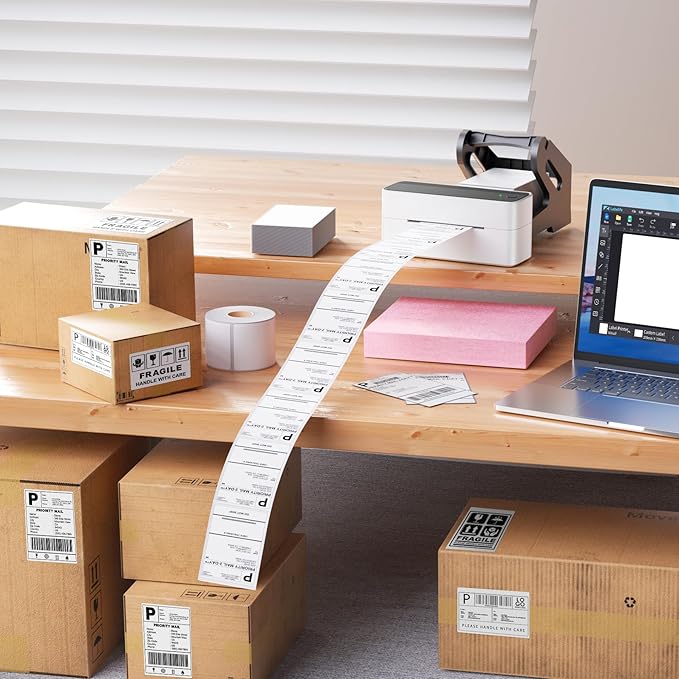 Phomemo 4x6 Shipping Labels, Compatible - Image 8