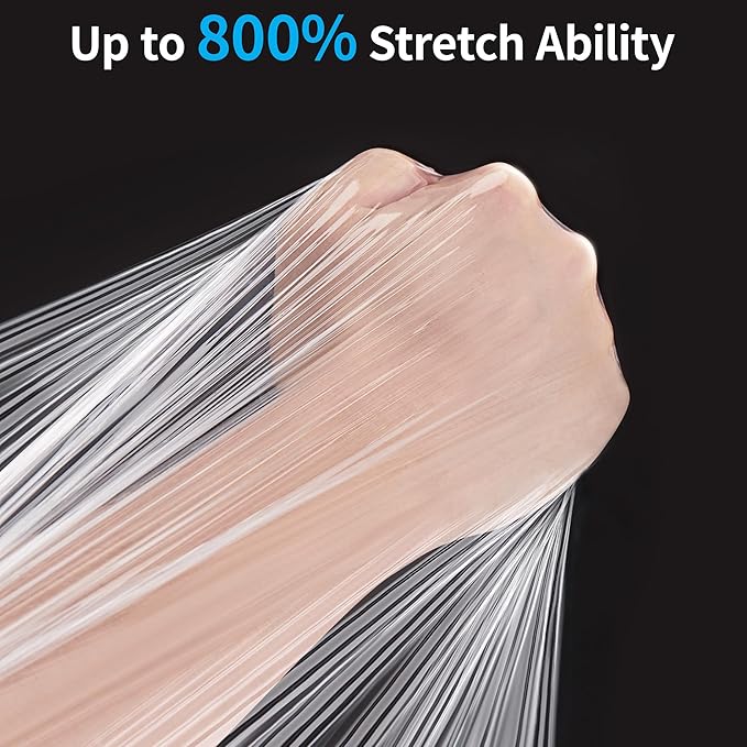 JARLINK Stretch Film, 80 Gauge, 15 Inch x 1000 Feet Shrink Wrap - Image 4