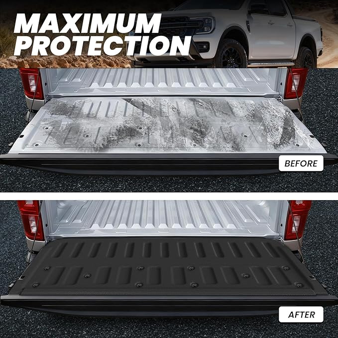 LASFIT Tailgate Mat for Ford Ranger 2023 2022 2021 2020 2019 Truck Tailgate - Image 3