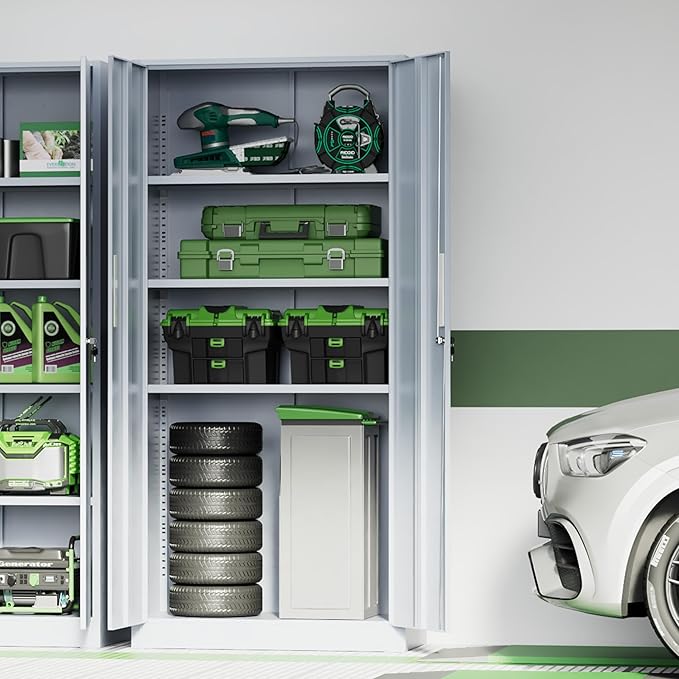 INTERGREAT Metal Storage Cabinet - Image 2