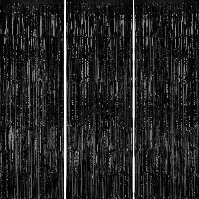3 Pack Foil Fringe Backdrop by DECOCKRAT