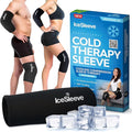 IceSleeve Elbow & Knee Ice Pack Wrap, Reusable Ice Sleeve by IceBeanie