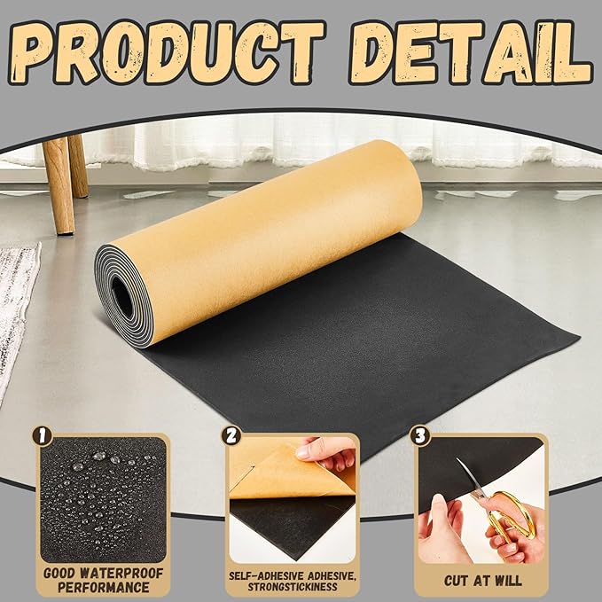 Pangda 1 Piece 157 x 12 x 1/8 Inch Extra Large Marine Foam Roll Closed Cell - Image 3