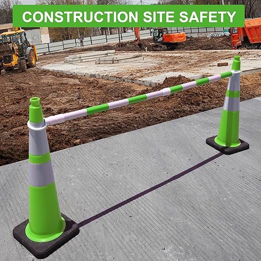 OrangeStar 6 Pack 36" Traffic Safety Cones, Heavy Duty Base - Image 4