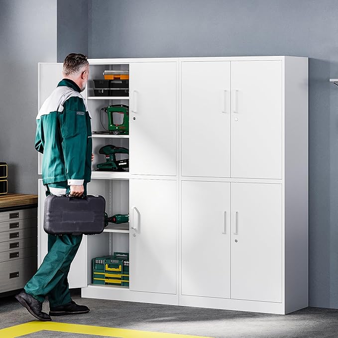 Letaya Metal Storage Cabinet - Image 2