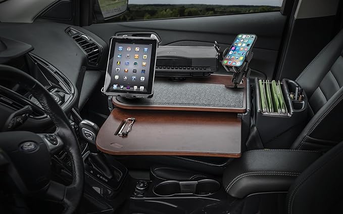 AutoExec AE-GMCD-PM-PS-TAB-21M GripMaster Car Desk - Image 2