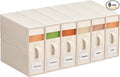 6Pack Linen Sheet Organizers and Storage by ZenStorage