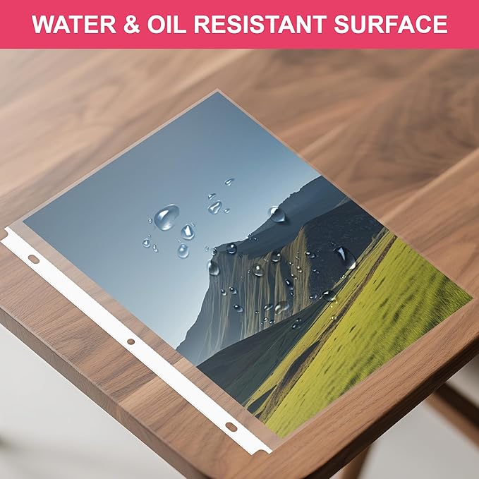 200-Pack Heavy Duty 8.5"x11" Sheet Protectors - Image 8