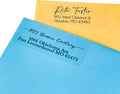 Return Address Labels Personalized, 1 Sheet = 30 Labels, 2.6"L x 1"H by Labels