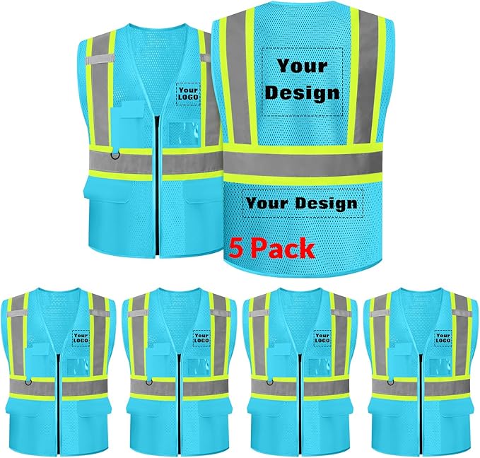 Safety Vest Customize Logo by evershare
