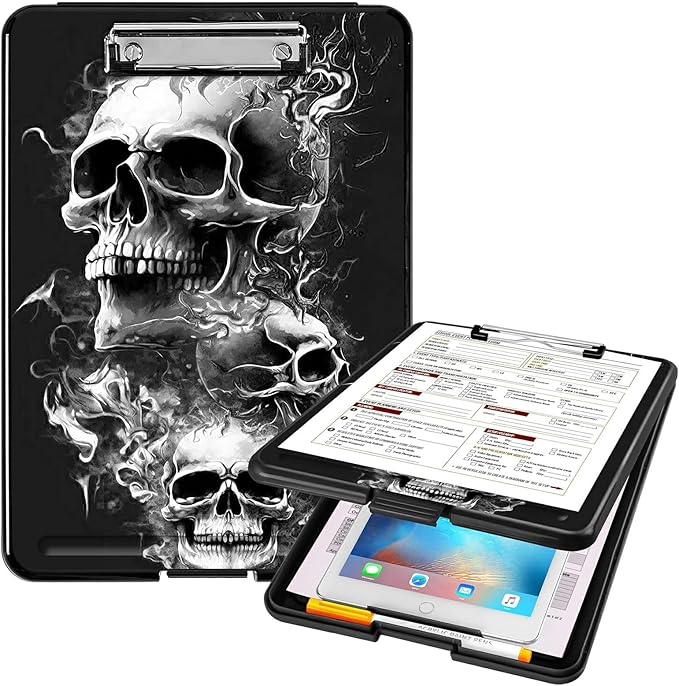A4 Clipboards, Heavy Duty Waterproof Nursing Plastic Folder Clipboard by Unknown