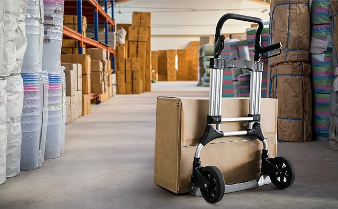 Olympia Tools 440 LB Aluminum Folding Hand Truck - Image 7