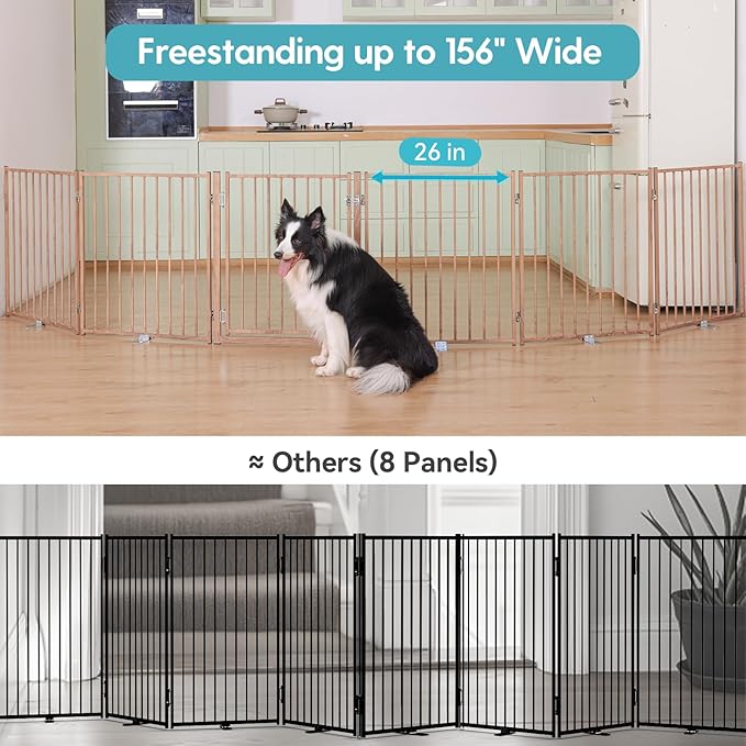 No Pawblems Free Standing Dog Gate - Image 3