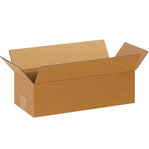 BOX USA Shipping Boxes 14"L x 6"W x 4"H 25-Pack Long Corrugated Boxes by BOXUSA