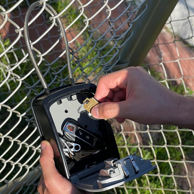 Iron Lock® Key Lock Box Portable - Image 3