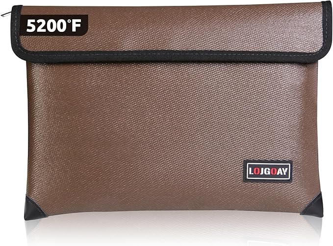 Fireproof Document Bag by LOJGOAY