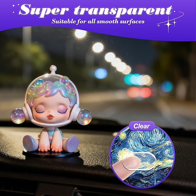 252pcs Car Easy-Pull Sticky Putty Clear Double Sided Removable, No Residue Glue - Image 7