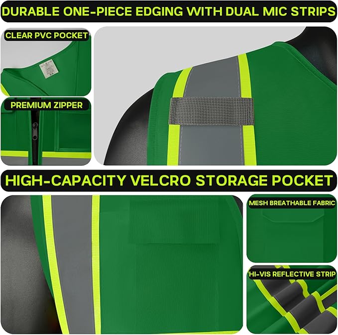 Safety Vest Customize Logo - Image 2
