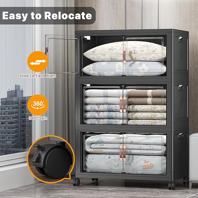 Extra Large Stackable Storage Bins - Image 5