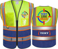Personalized High Reflective Safety Vest Custom Hi Vis Safety Vest Men Women by SSYCWRSV