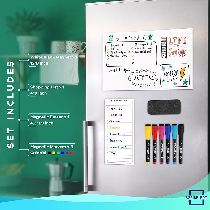 Magnetic White Board for Fridge - Image 3