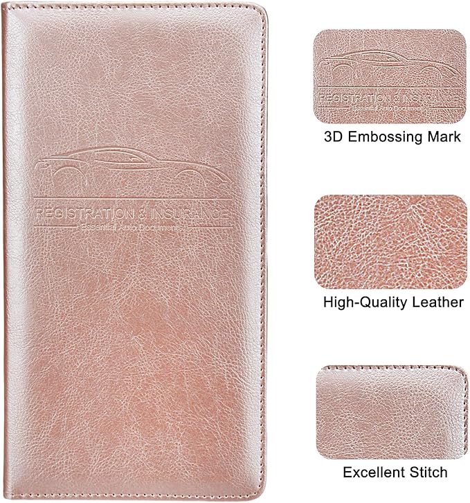 Premium Car Registration & Insurance Card Holder - Image 5