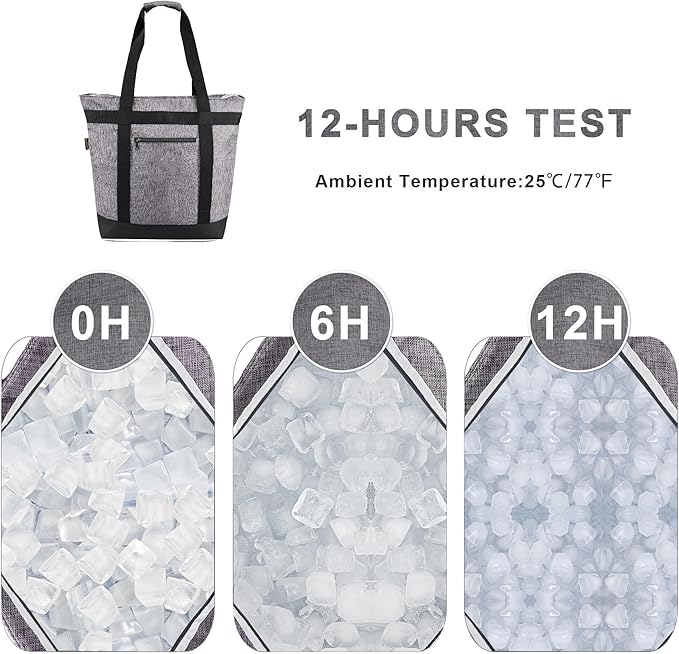 BeeGreen Cooler Bag Soft Leakproof Insulated Tote - Image 3