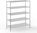 24" Deep x 60" Wide x 74" Height Wire Shelving Kit | 5-Tier | NSF Commercial by Regal+Altair