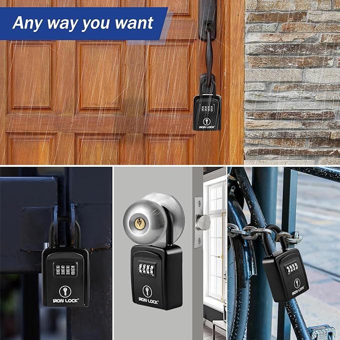 Iron Lock® Key Lock Box Portable - Image 8