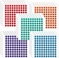 Outus 5000 Pcs 0.4 Inch 1 to 100 Number Stickers Small Number Dot Labels by Outus