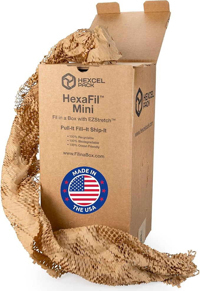IDL Packaging HexaFil Honeycomb Packing Kraft Paper 15" x 10080" in by IDLPackaging