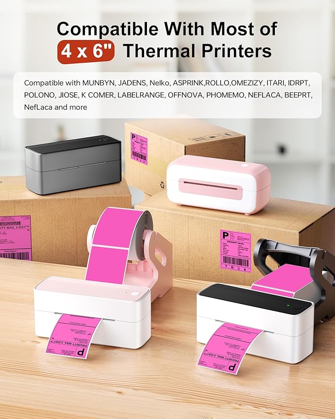 Phomemo 4x6 Thermal Label Printer Paper - Image 5