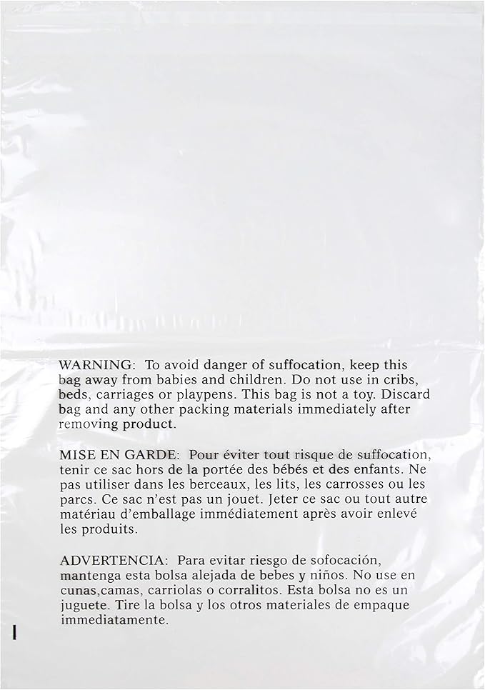 Poly Bags with Suffocation Warning - Image 5