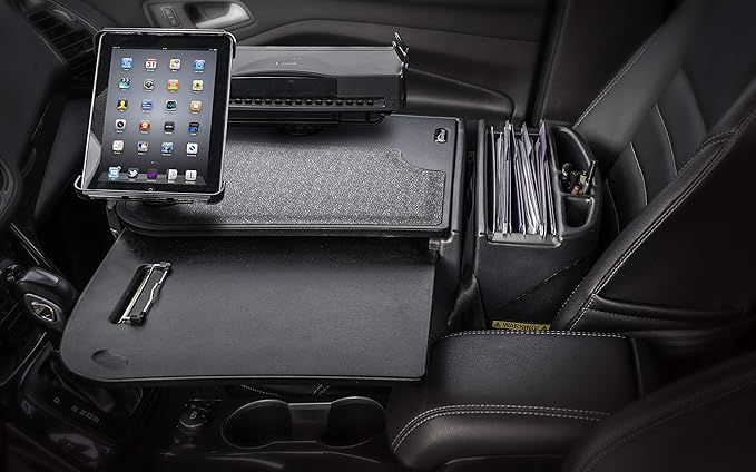 AutoExec AE-GMCD-PI-TAB-PS-BT GripMaster Car Desk - Image 2