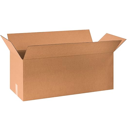BOX USA Shipping Boxes 30"L x 10"W x 10"H 20-Pack Long Corrugated Boxes by BOXUSA