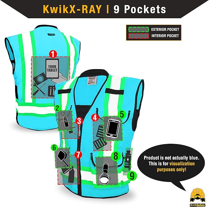 KwikSafety - Charlotte, NC - GODFATHER Safety Vest ANSI OSHA - Image 6