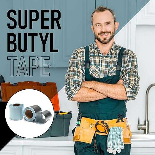 NOON'S UP Super Butyl Tape 16 ft x 4 in x 1mm - Image 7