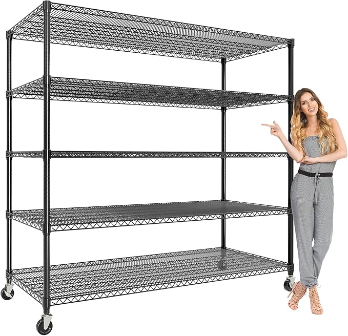 Garvee Heavy Duty 82" H Storage Shelving Unit by Garvee