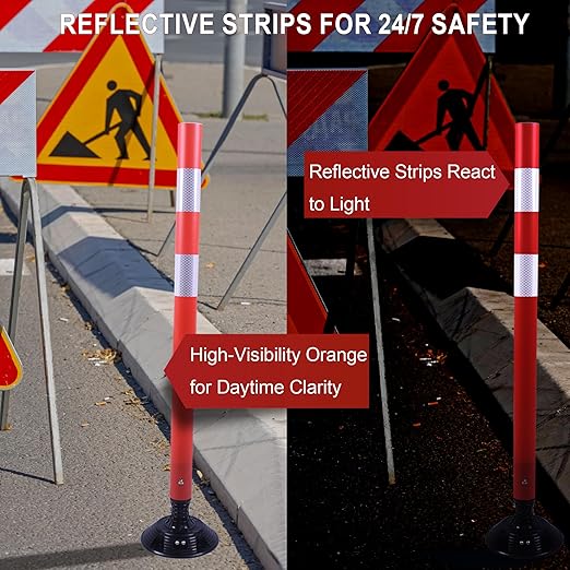 36 Inch Heavy Duty Traffic Cones 8-Pack - Image 4