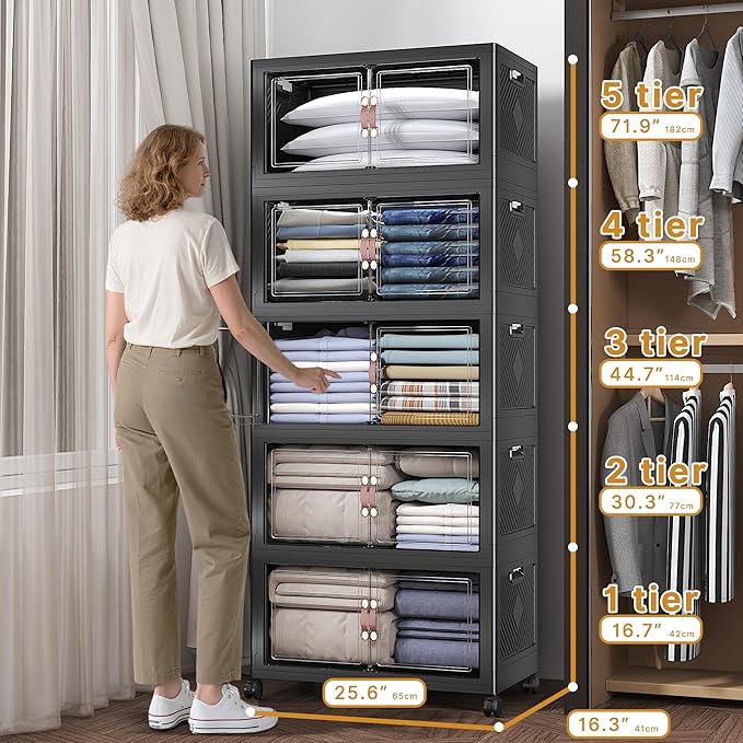 600Qt Stackable Storage Bins - Image 2
