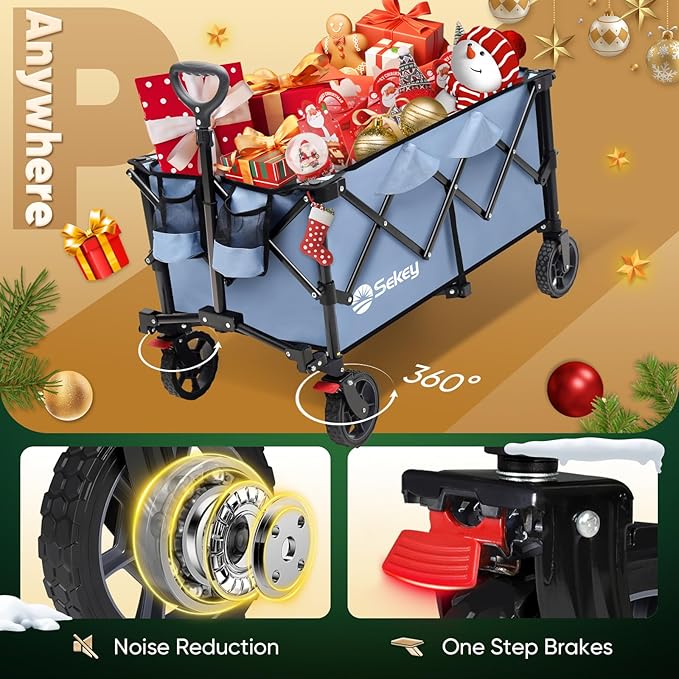 Sekey Collapsible Foldable Wagon - Image 6