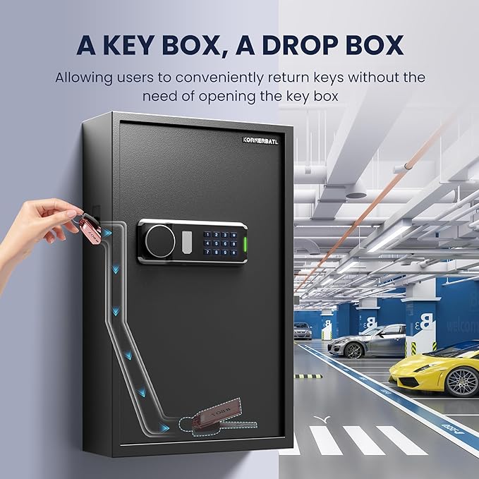 Heavy Duty 172 Keys Electronic Key Lock Box - Image 4