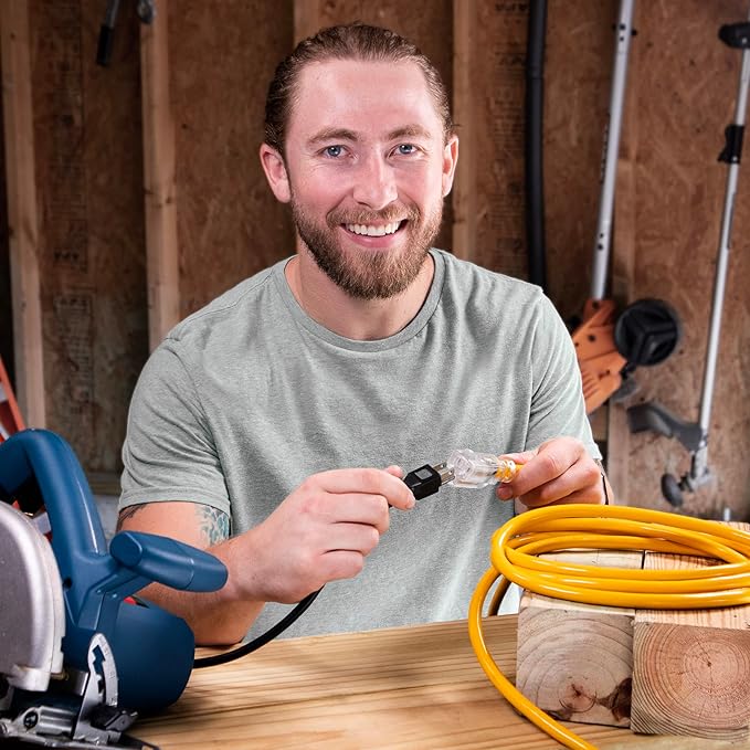 50 ft 10 Gauge Extension Cord - Image 4