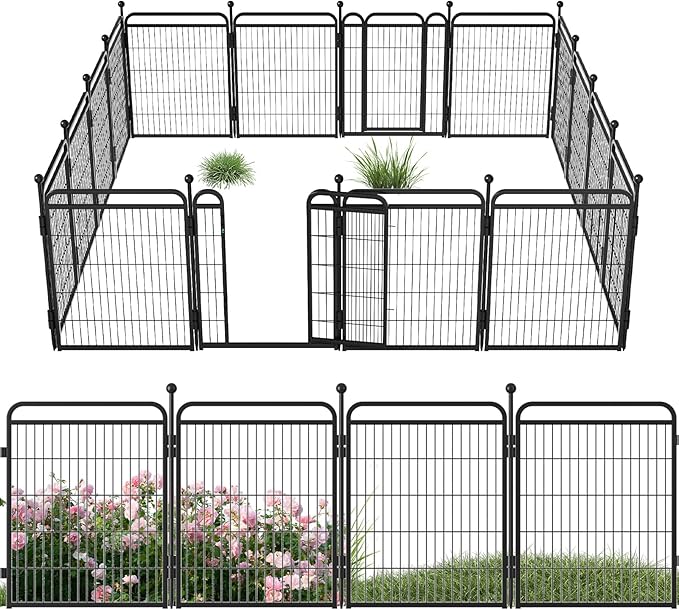 24 in Decorative Garden Fence Outdoor by GardnerPet