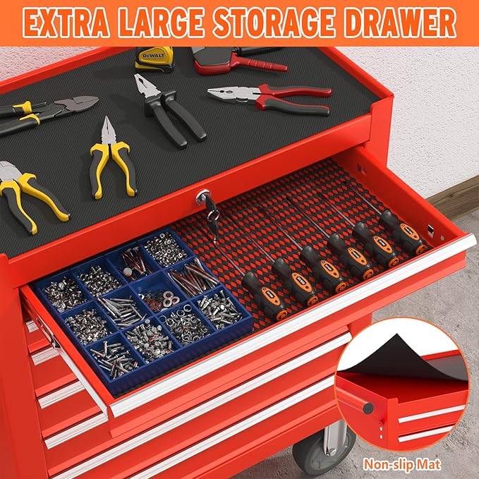 7-Drawer Rolling Tool Chest - Image 7