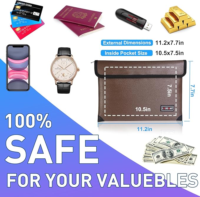 Fireproof Document Bag - Image 6