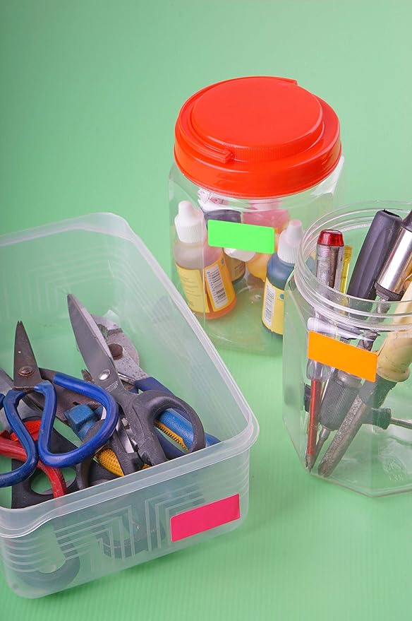 Royal Green Rectangular Label Stickers Adhesive Rectangles in 22 Assorted - Image 7