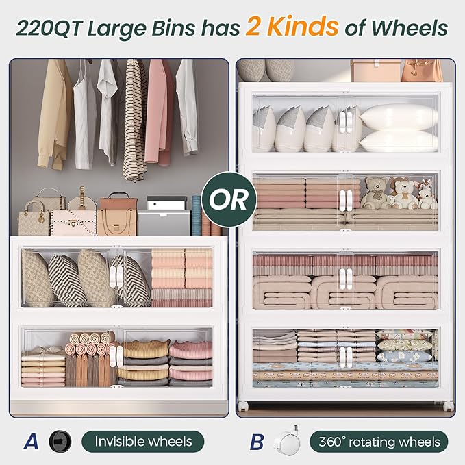 220Gal Stackable Storage Bins - Image 7
