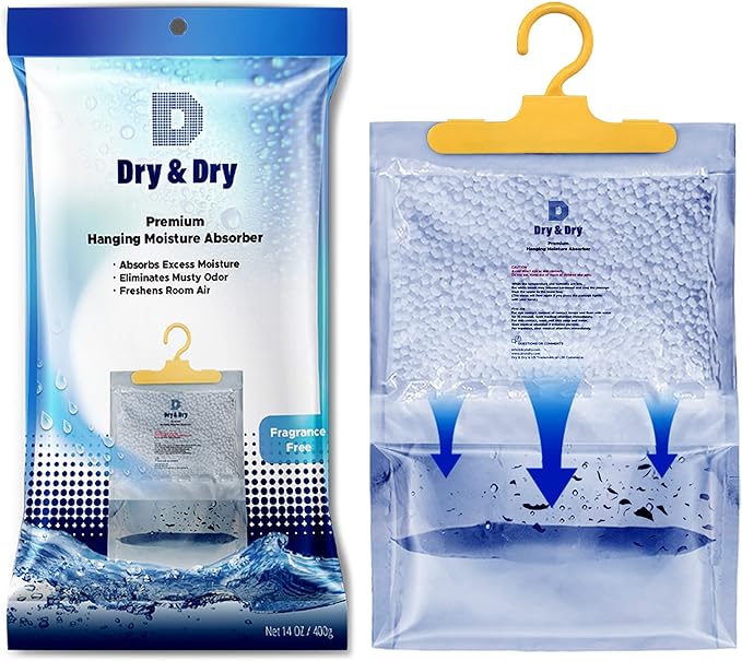 Dry & Dry 2 Packs Moisture Absorbers by DryDry