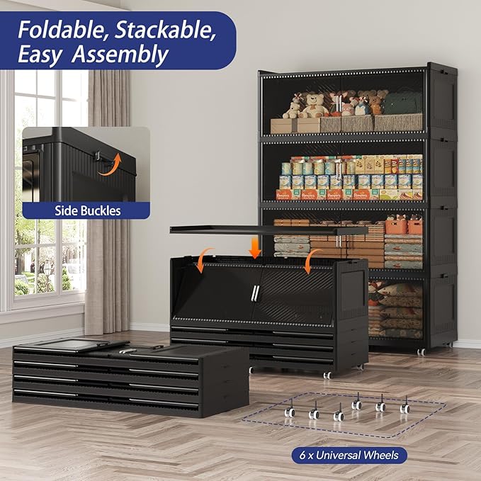 240Gal Extra Large Stackable Storage Bins - Image 5